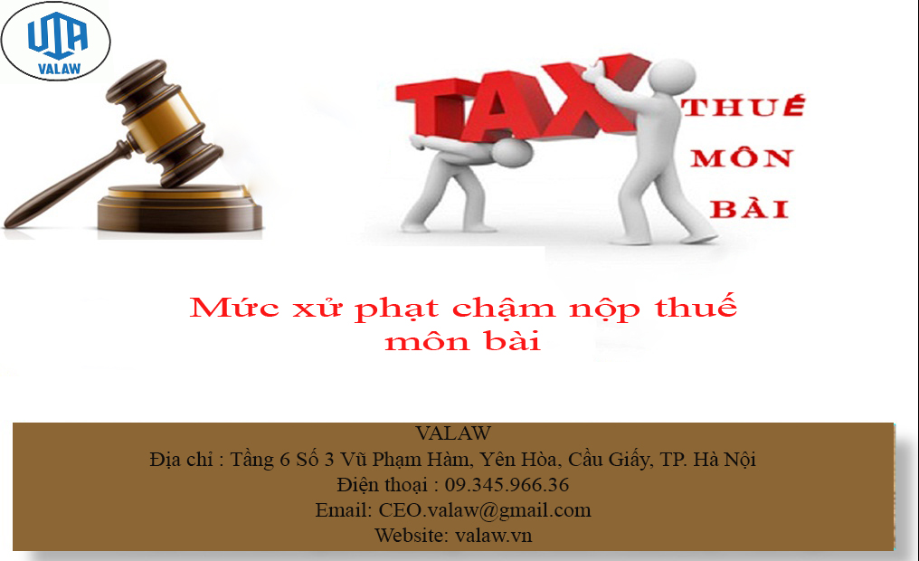 Chậm nộp thuế môn bài