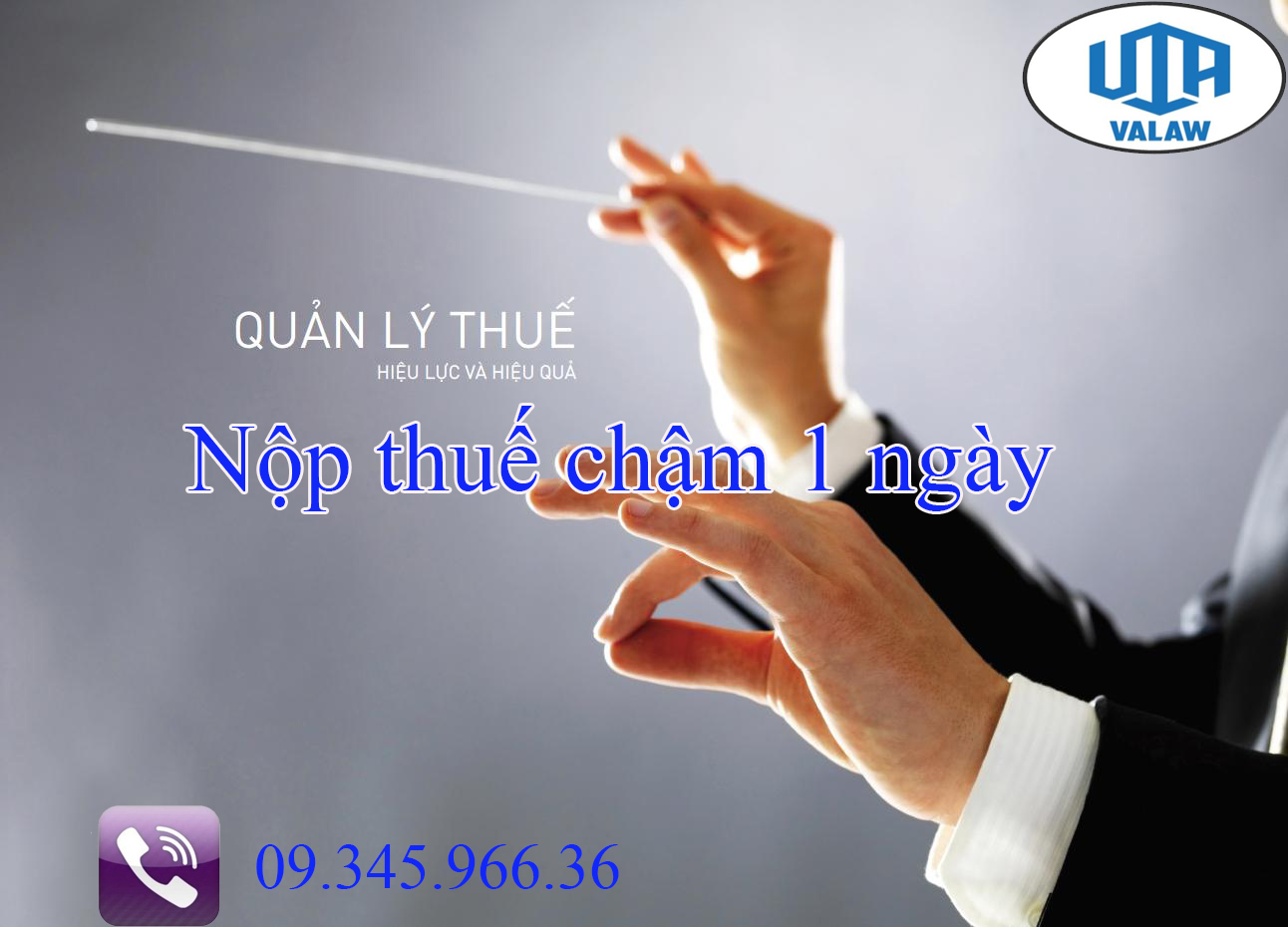 Nộp thuế chậm 1 ngày