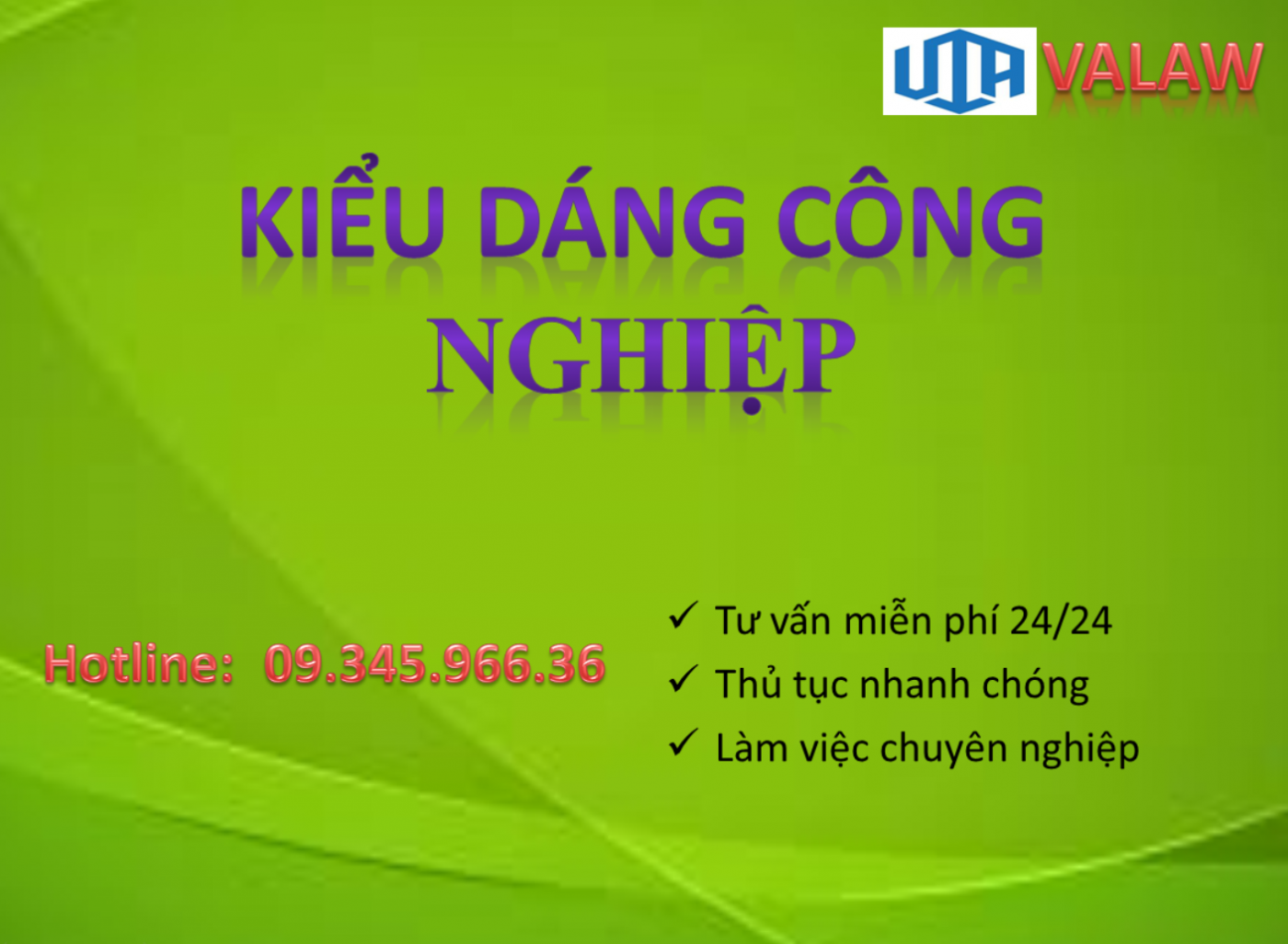 THỦ TỤC ĐĂNG KÝ KIỂU DÁNG CÔNG NGHIỆP