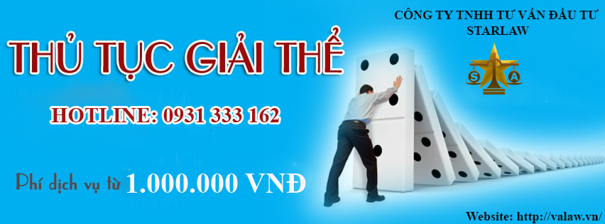GIẢI THỂ DOANH NGHIỆP